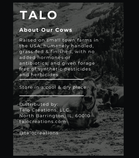 100% Grass-Fed & Finished American Beef Tallow